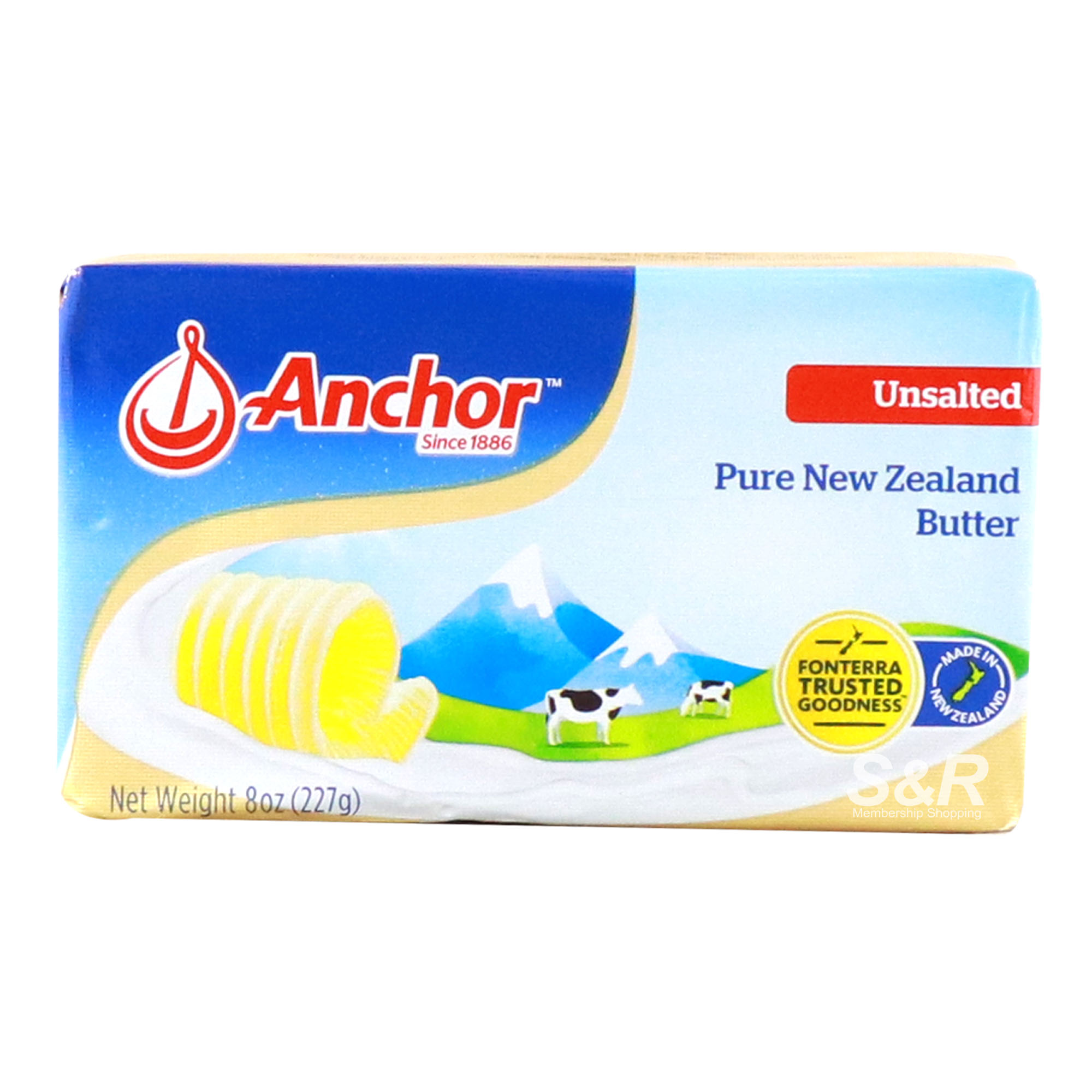 Anchor Butter Unsalted 227g